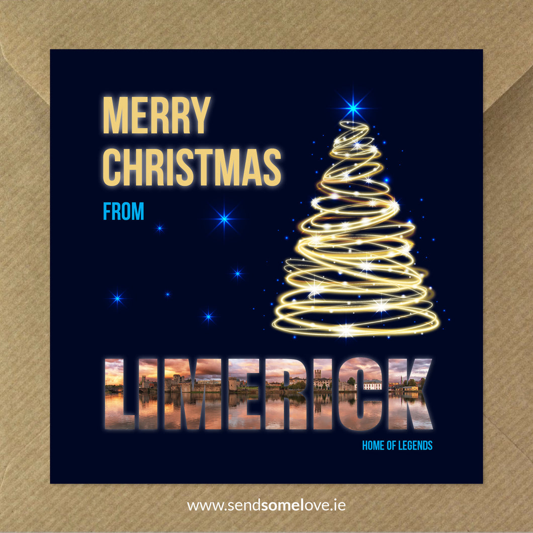 Limerick Home of Legends Christmas Card - Cards 2023