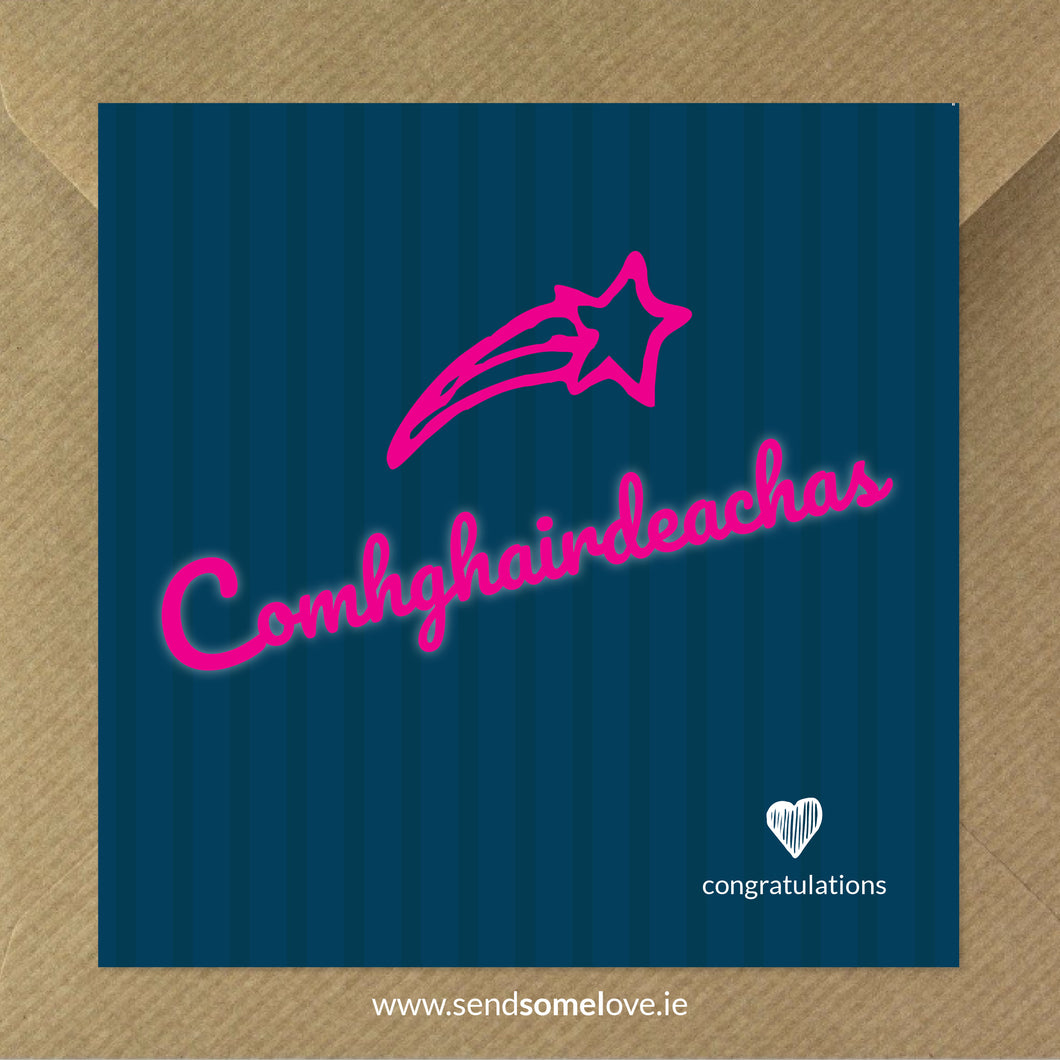 Comhghairdeachas, Congratulations. Cards for all Occasions