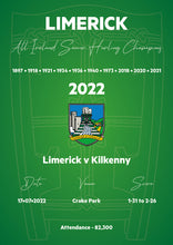Load image into Gallery viewer, Limerick Hurling Champions 2022 Print
