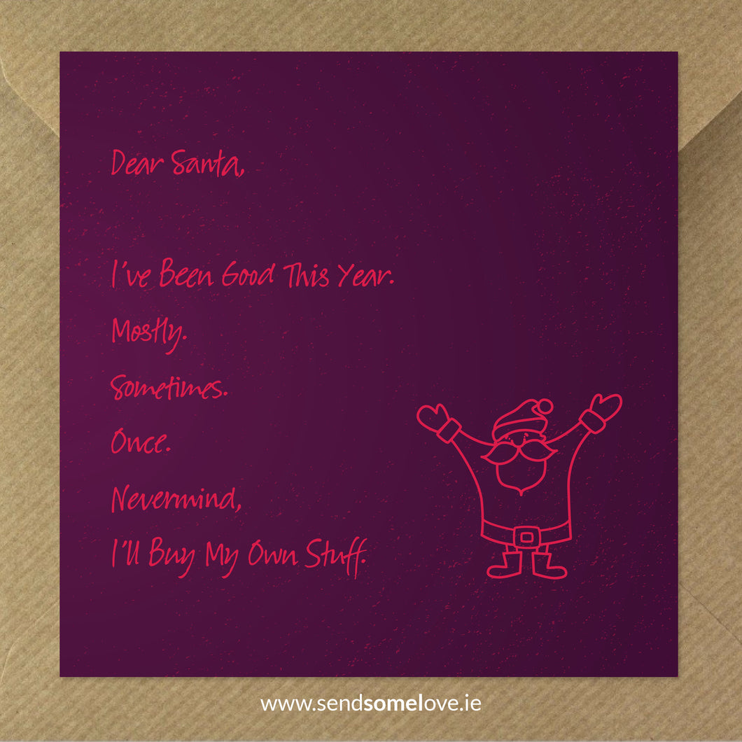 Dear Santa. Christmas Cards