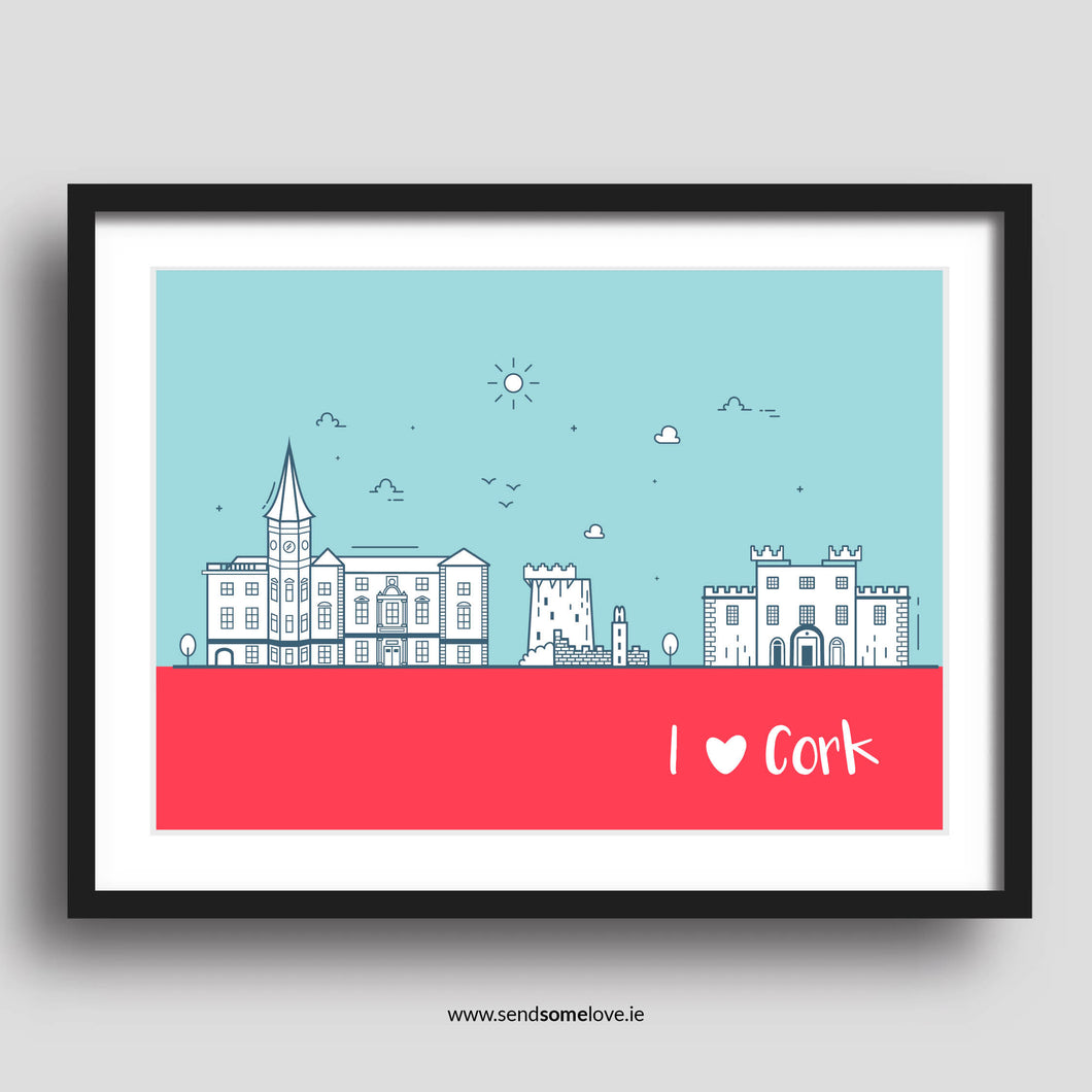 I love Cork A4 Prints for Occasions
